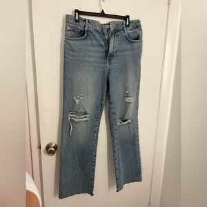 Zara Mid-Rise denim jeans